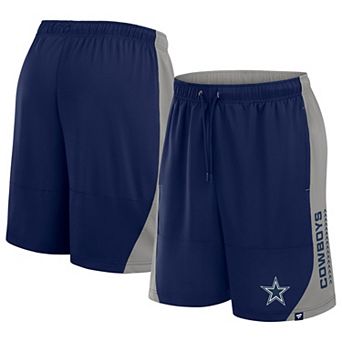 Men's Fanatics Navy/Gray Dallas Cowboys No Defense Shorts