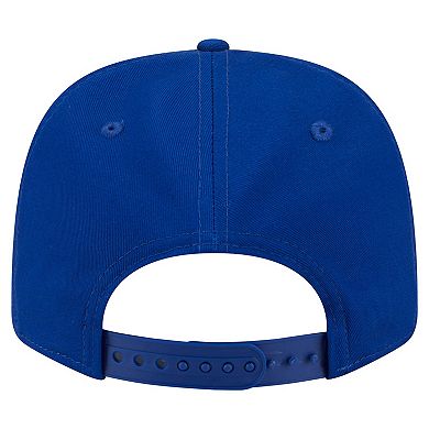 Men's New Era Royal Chicago Cubs Circle Patch 9SEVENTY Stretch-Snap Hat