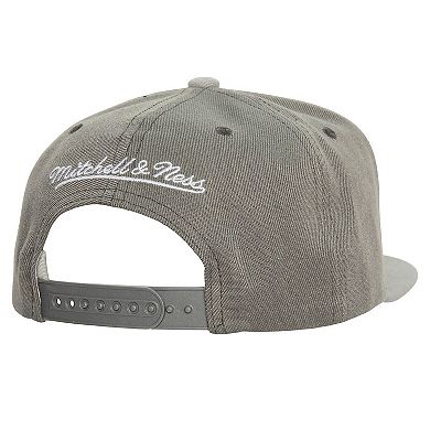 Men's Mitchell & Ness Gray San Francisco Giants Cooperstown Collection Basic Flip Snapback Hat