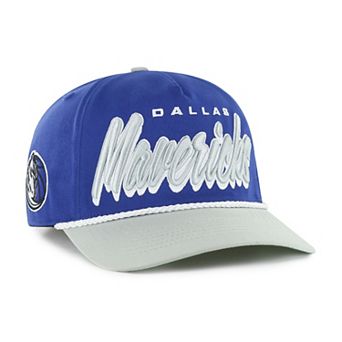 Men's '47 Blue/Gray Dallas Mavericks Dropshadow Rope Hitch Adjustable Hat
