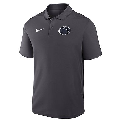Men's Nike Anthracite Penn State Nittany Lions Primetime Victory Primary Logo Performance Polo