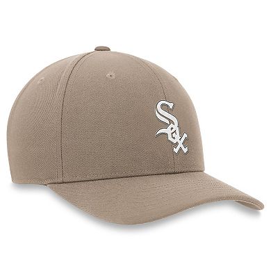 Men's Nike Khaki Chicago White Sox Club Performance Adjustable Hat