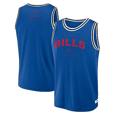 Men's Fanatics Royal Buffalo Bills Elements Future Ground Jersey Tank Top