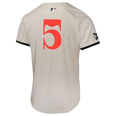 Youth Nike Corey Seager Natural Texas Rangers City Connect Limited Player Jersey