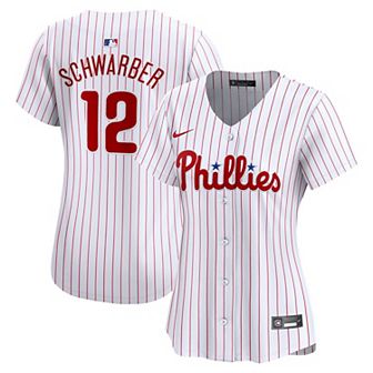 Women's Nike Kyle Schwarber White Philadelphia Phillies Home Limited Jersey