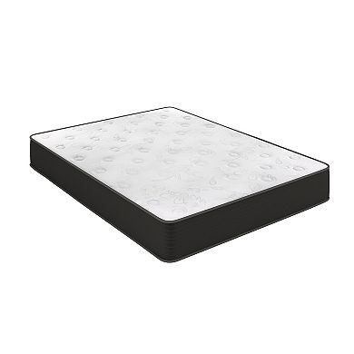Emma and Oliver 10" Hybrid Pocket Spring with Cooling Foam Layer Mattress in a Box