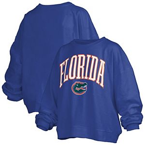 Women's Pressbox Royal Florida Gators Ferrara Color Block Quarter