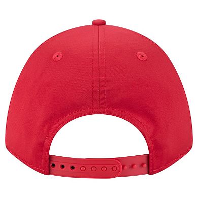 Men's New Era White/Scarlet San Francisco 49ers Adventure Gradient 9FORTY M-Crown A-Frame Adjustable Hat