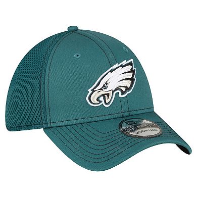 Men's New Era Midnight Green Philadelphia Eagles Neo 39THIRTY Flex Hat