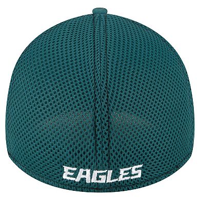Men's New Era Midnight Green Philadelphia Eagles Neo 39THIRTY Flex Hat