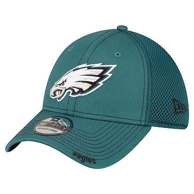 Men's New Era Midnight Green Philadelphia Eagles Neo 39THIRTY Flex Hat
