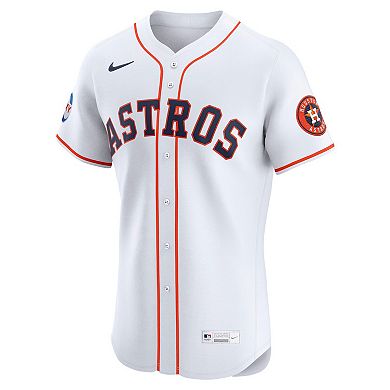 Men's Nike White Houston Astros Home Elite Jersey
