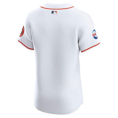 Men's Nike White Houston Astros Home Elite Jersey