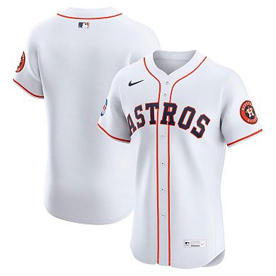 Men's Nike White Houston Astros Home Elite Jersey