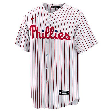 Men's Nike White Philadelphia Phillies #1 Dad Home Replica Jersey