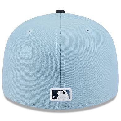 Men's New Era Light Blue/Navy Washington Nationals 2025 City Connect Low Profile 59FIFTY Fitted Hat