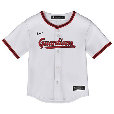 Toddler Nike Jos̩ Ram _rez White Cleveland Guardians Replica 2.0 Player Jersey