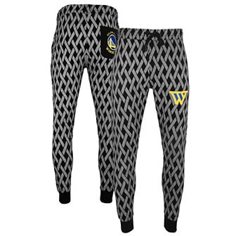 Unisex FISLL x Benny Gold Black Golden State Warriors Statement Edition Splash Net Jogger Pants