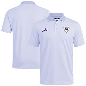 Men's adidas Purple Washington Huskies Ultimate 365 Polo