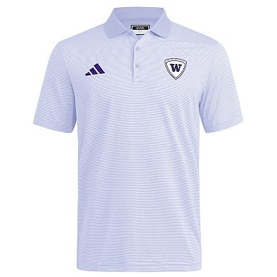 Men's adidas Purple Washington Huskies Ultimate 365 Polo