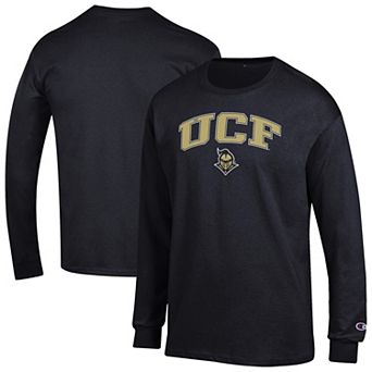 Men's Champion Black UCF Knights Arch Over Logo Long Sleeve T-Shirt