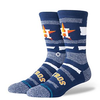 Unisex��Stance Houston Astros Squeeze Tri-Blend Knit Crew Socks