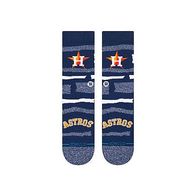 Unisex Stance Houston Astros Squeeze Tri-Blend Knit Crew Socks