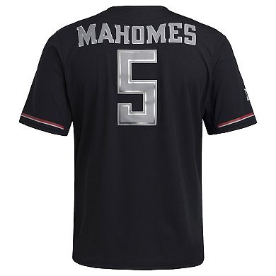 Men's adidas Patrick Mahomes Black Texas Tech Red Raiders Replica Baseball Jersey