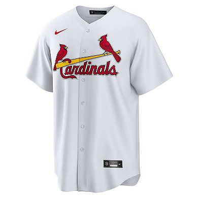 Men's Nike White St. Louis Cardinals #1 Dad Home Replica Jersey