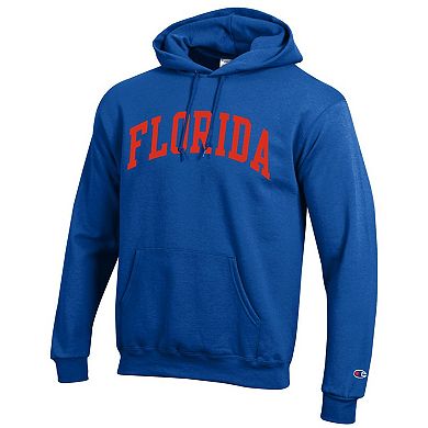 Men's Champion Royal Florida Gators Basic Arch Fleece Pullover Hoodie