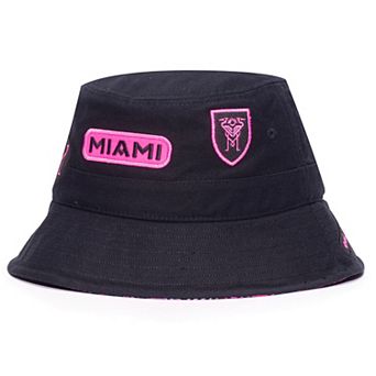 Men's Black Inter Miami CF Acai Bucket Hat