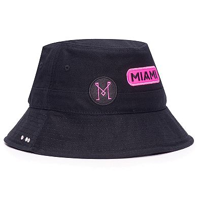 Men's Black Inter Miami CF Acai Bucket Hat