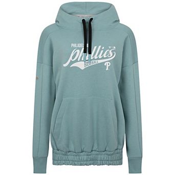 Women's Levelwear Blue Philadelphia Phillies Waterfall Glide Pullover Hoodie