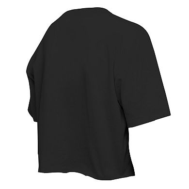 Girls Youth New Era Black San Francisco Giants Flip Sequin Team T-Shirt
