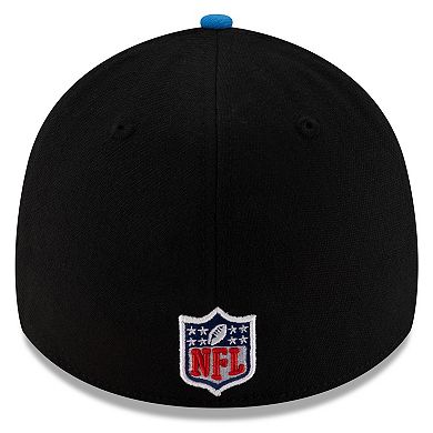 Men's New Era Black/Blue Detroit Lions 2025 NFL Draft 39THIRTY Flex Hat