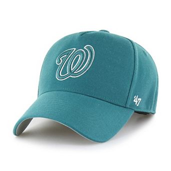 Men's '47 Teal Washington Nationals Ballpark Offside Adjustable Hat