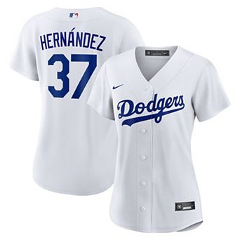 Women's Nike Teoscar Hernandez White Los Angeles Dodgers Home Replica Jersey