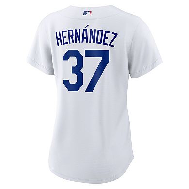Women's Nike Teoscar Hernandez White Los Angeles Dodgers Home Replica Jersey