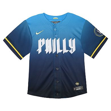 Toddler Nike Blue Philadelphia Phillies City Connect Team Limited Jersey