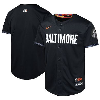Youth Nike Black Baltimore Orioles City Connect Limited Jersey