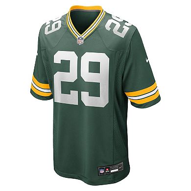 Men's Nike Xavier McKinney Green Green Bay Packers Team Game Jersey