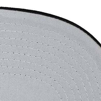 Men's Mitchell & Ness Blue/Black Tampa Bay Lightning Underarch Two-Tone Pro Crown Snapback Hat