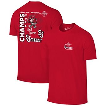 Men's The Victory Red St. John's Red Storm 2025 Big East Men's Basketball Conference Tournament Champions T-Shirt