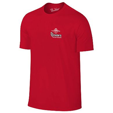 Men's The Victory Red St. John's Red Storm 2025 Big East Men's Basketball Conference Tournament Champions T-Shirt