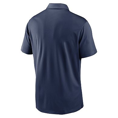 Men's Nike White/Navy New York Yankees Vapor Striped Performance Polo