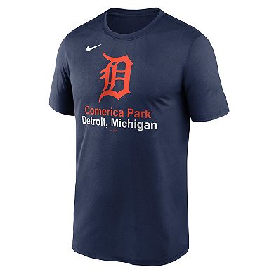 Men's Nike Navy Detroit Tigers Stadium Legend Performance T-Shirt