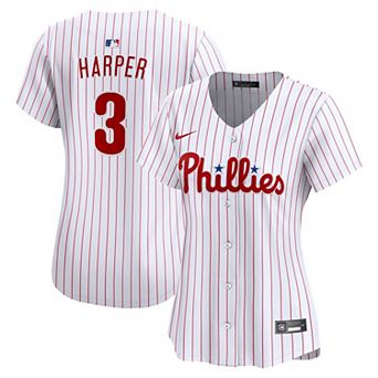 Women's Nike Bryce Harper White Philadelphia Phillies Home Limited Jersey