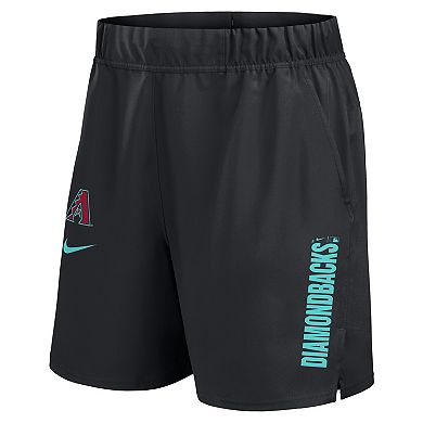 Men's Nike Black Arizona Diamondbacks Woven Victory Performance Shorts