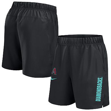 Men's Nike Black Arizona Diamondbacks Woven Victory Performance Shorts