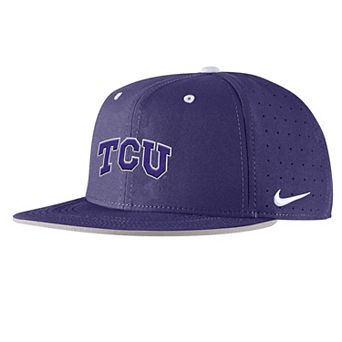 Men's Nike Purple TCU Horned Frogs 2025��On-Field True Performance Baseball Fitted Hat